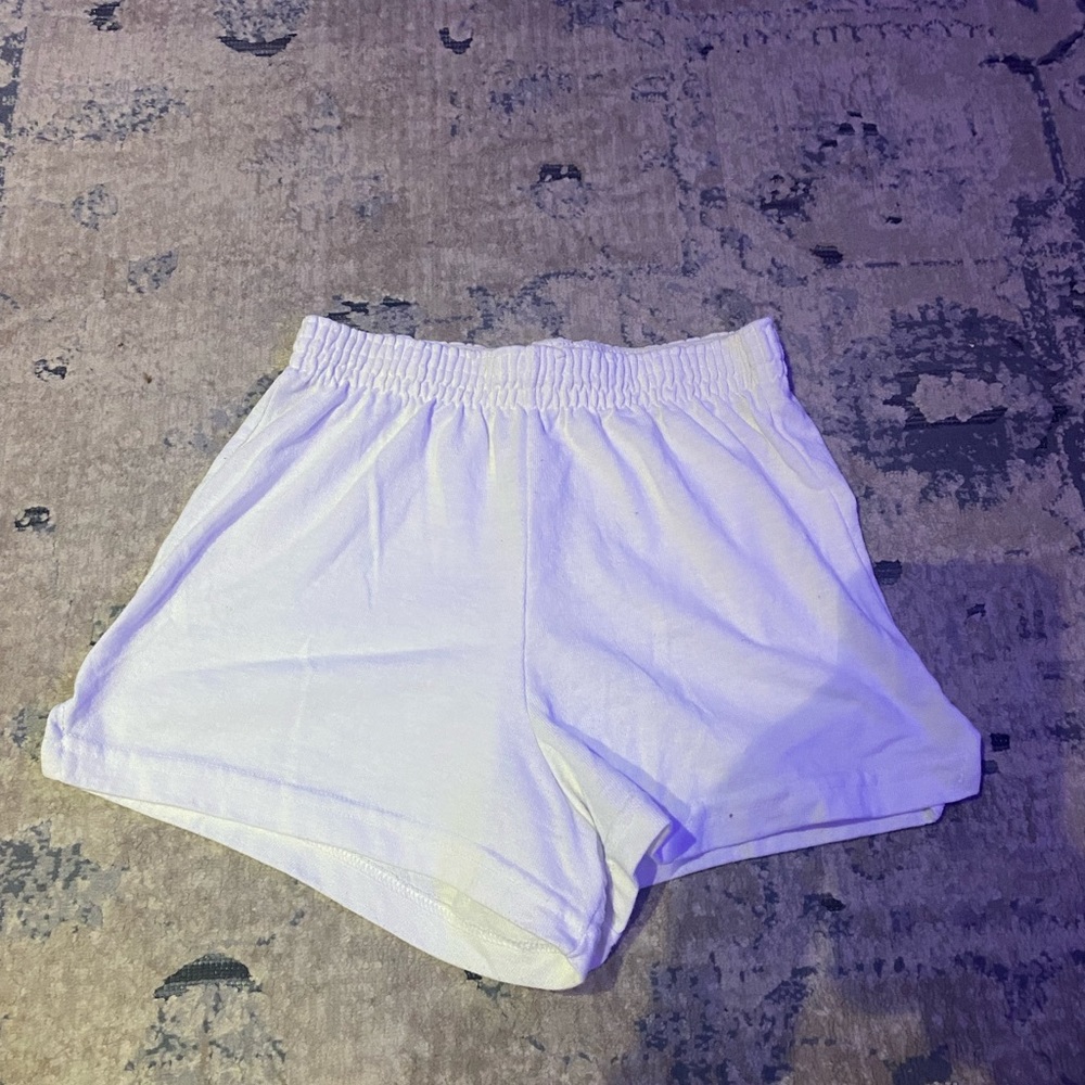 White Soffe shorts